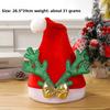 Christmas Decorations Christmas Hat Santa Claus Lamp Non-woven Hat Christmas Gift