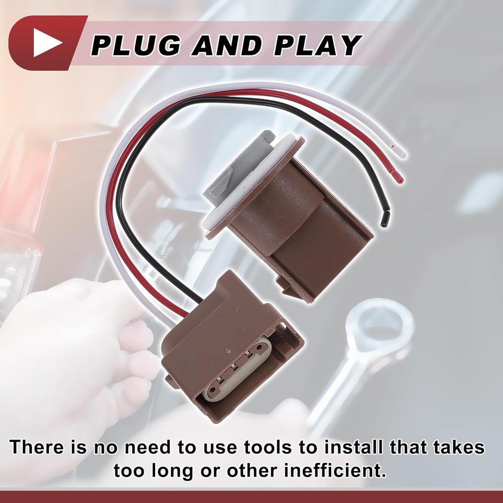 1 Set Tail Light Socket Wiring for Polaris RZR 900 XP 2011-2014 No.4011101 Lamp Bulb Pigtail Connector Harness