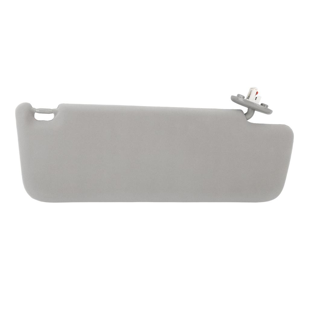 Car Sun Visor Gray Multifunctional Rugged Durable Side Sun Visor with Lamp and Mirror For Land Cruiser Prado Left: