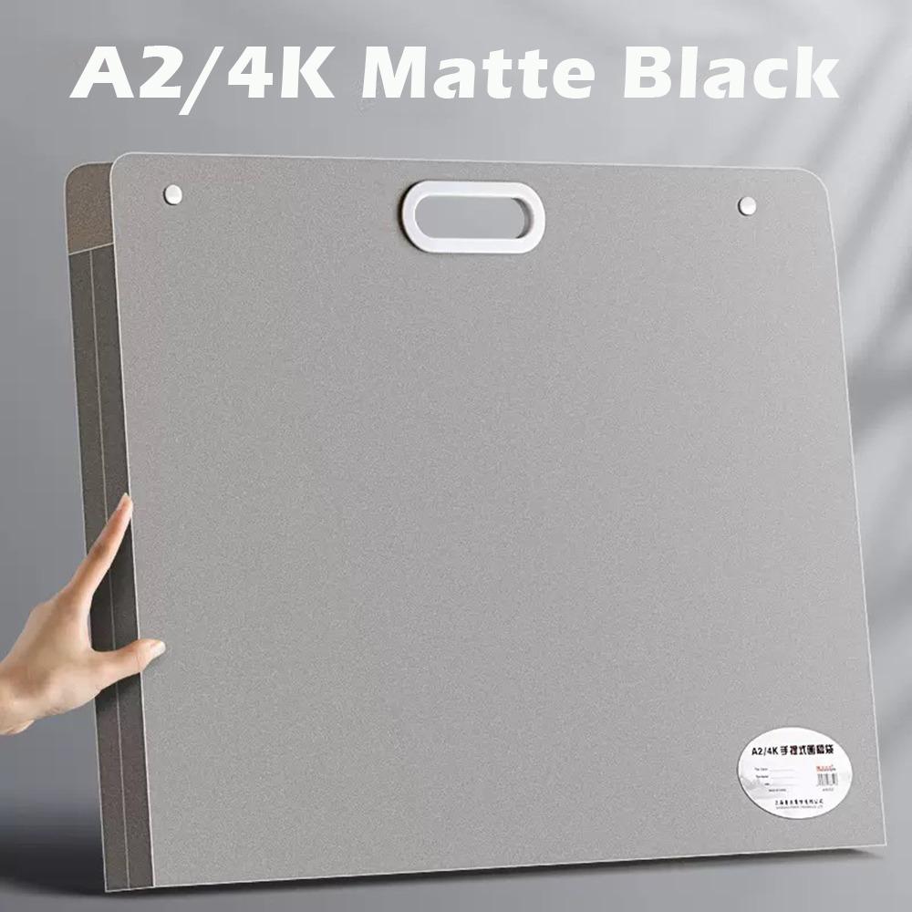 A2/A3/A4 Aktenordner Vier Fächer Wasserdichte Malpapier-Aufbewahrungstasche Tragbar 4K/8K/16K Fotoalbum Schülergeschenk Zeichenbeutel