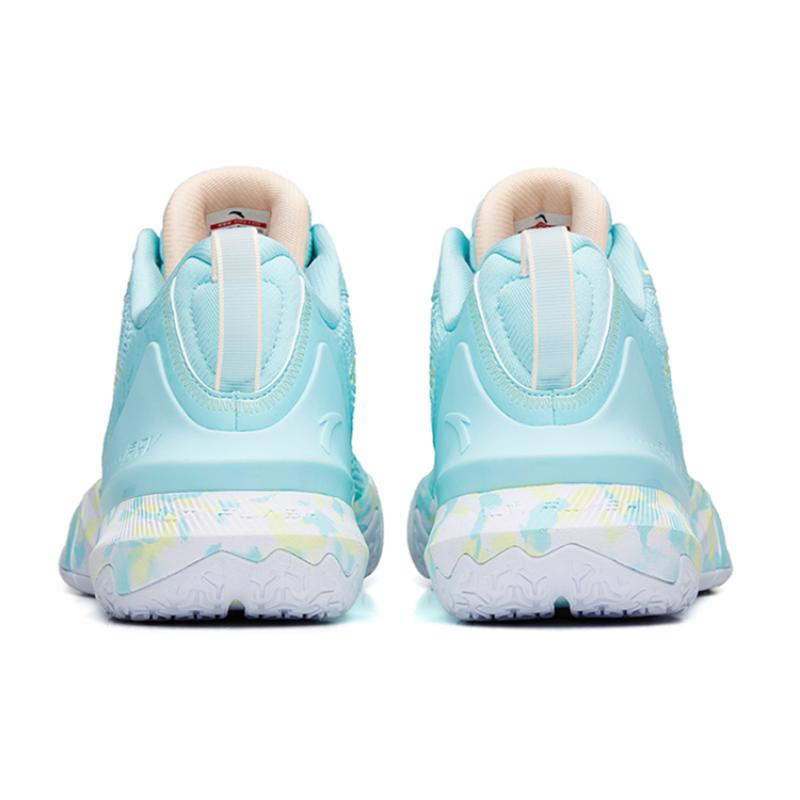 Anta The Dagger 5 Durable Cushioning Low-Top Basketball Shoes Men's Blue Sneakers 112221625S-3