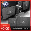 For VW Polo Cars 2025 Hot For Volkswagen PU Leather Car Anti-Kick Mats Auto Seat Back Protector Cover For VW GTI Polo