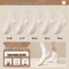 BADIGAO Unisex Disposable Plush Mid-Calf Socks