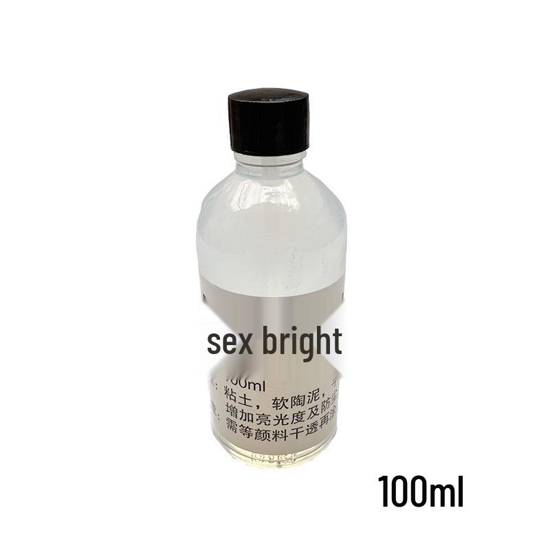 Ultra-Light Water-Based Gloss Varnish for Polymer and Soft Clay, High Gloss Pottery Sealer, Dustproof Finish