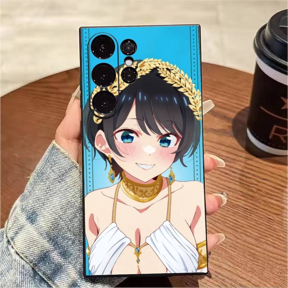 Rental Girlfriend C-Chizuru M-MizuharaS Phone Case For Samsung S25,S24,S21,S22,S23,S20,Ultra,S26,Plus,Fe,Note,5G Black Cover