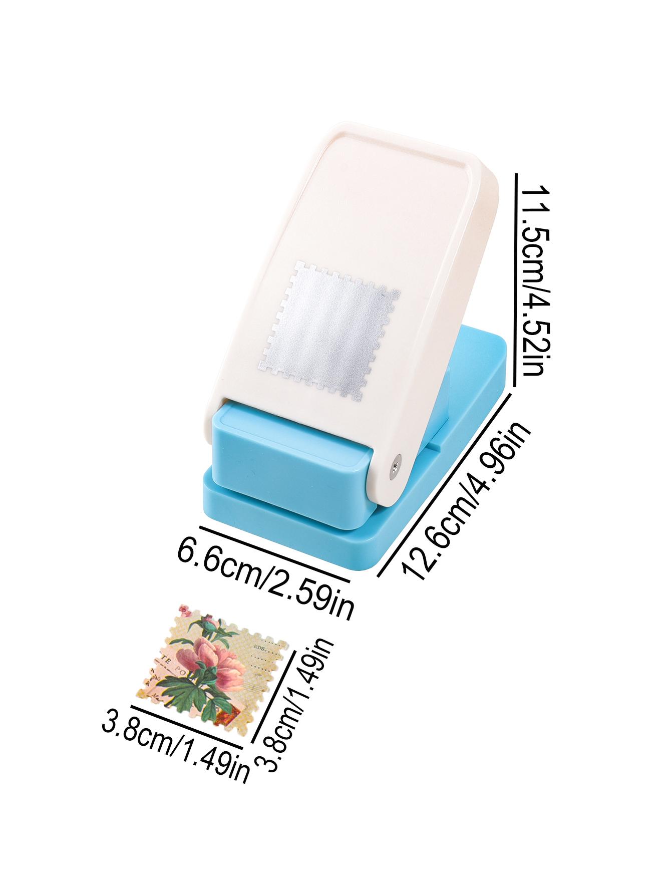 

Stamp Shaped Paper Large Punch, Portable Hole Puncher for Crafts, Scrapbooking Supplies, DIY Card Making & Paper Crafting Tool