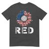 Red Friday Denke an alle im Einsatz Rotes T-Shirt