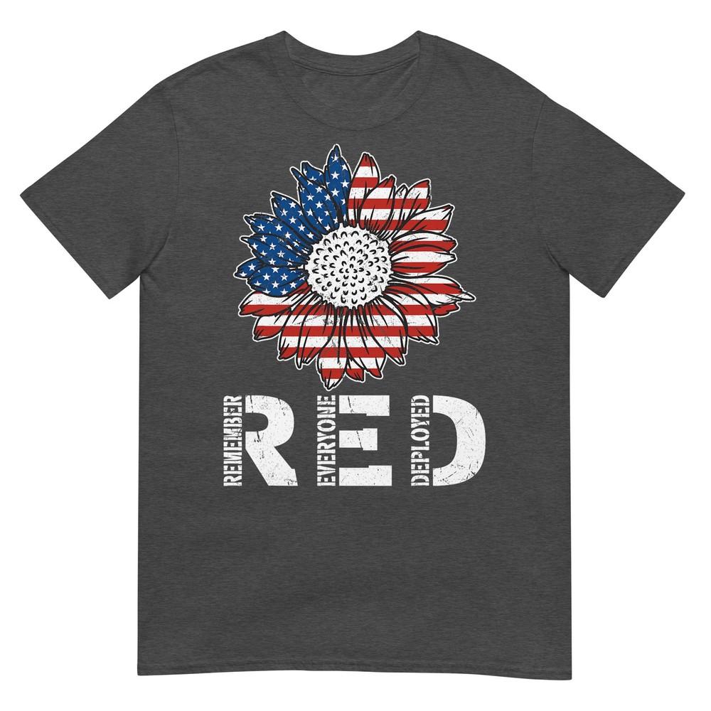 Red Friday Denke an alle im Einsatz Rotes T-Shirt