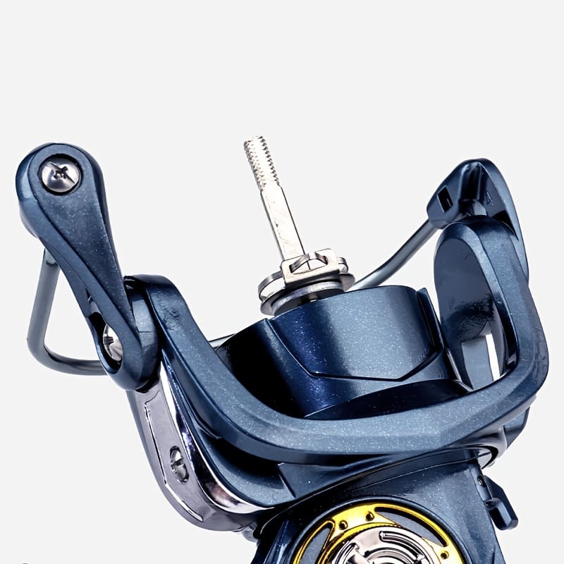 Spinning Fishing Reel CNC Full Metal Spool Left and Right Hand Design for Fast Fishing Smooth Drag System Lightweight Suitable for Various Waters