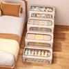 high qualityThickened Steel Frame Support, Large Capacity Under Bed with Lid Foldable Storage Shoe Box, Can Be Placed in The Bedroom, Living Room,