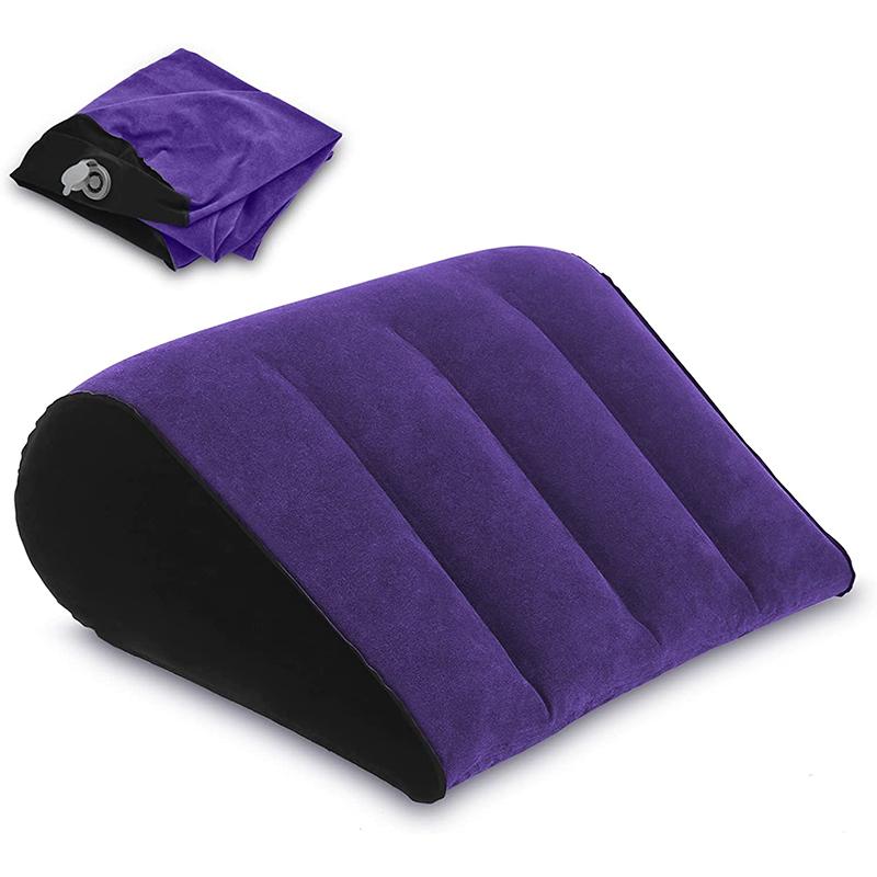 Großes Sexkissen Sexspielzeug für Paare Bett Sexuelles Spielzeug Sextoy Sextoys Tooys für Mann Keil Aufblasbar Paar Kissen Zubehör