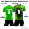 Ensemble personnalisé de deux pièces de football pour adultes et enfants