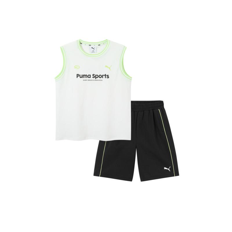 PUMA Kids Casual Sportswear Crew Neck Thin 353226119204-00391 110