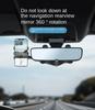 Drehbarer & Einziehbarer Auto-Handyhalter - Rückspiegel-Halterung für DVR/GPS Mobiler Halter mit Kabel