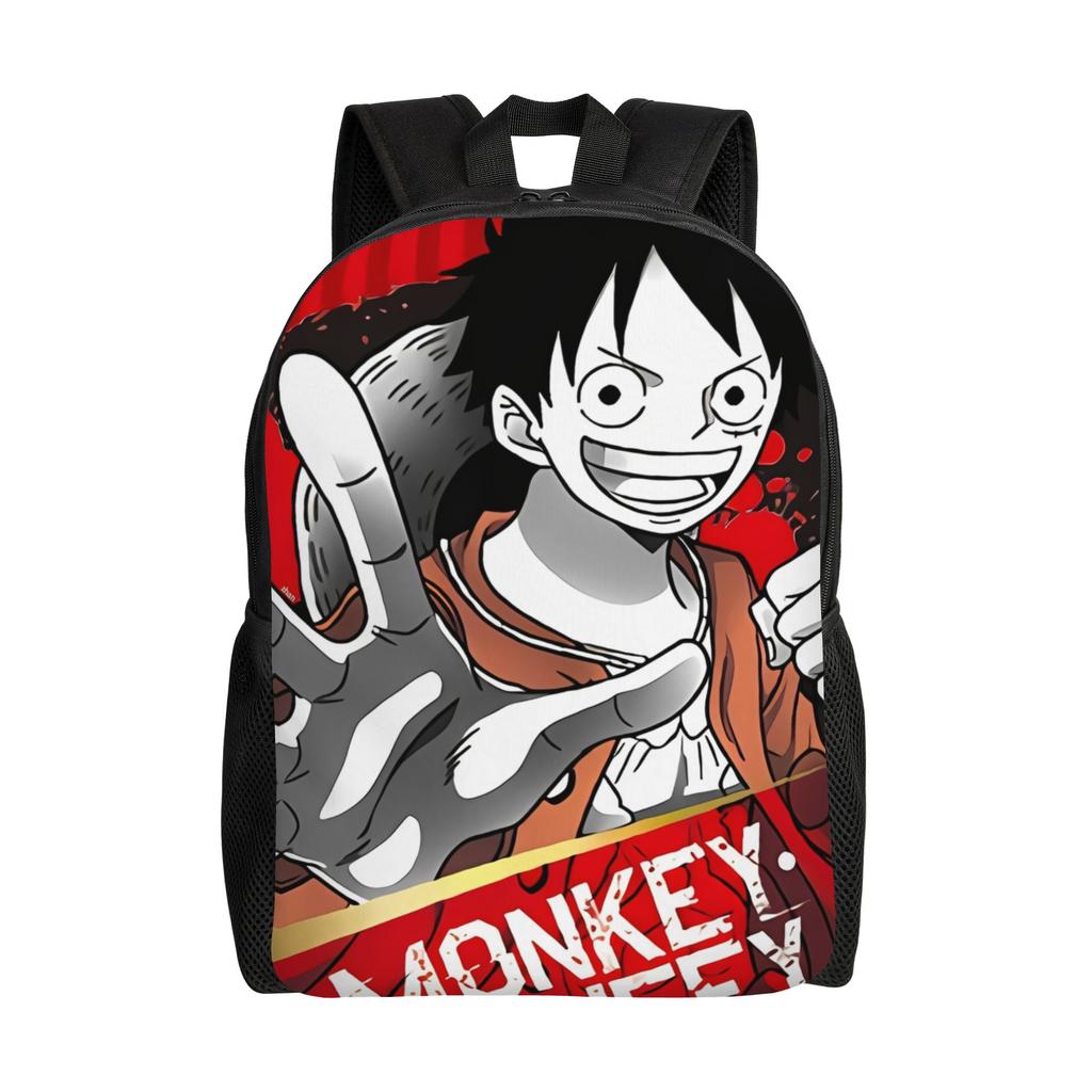 Zaino Moda Anime One Piece per Outdoor, Scuola Superiore, Escursionismo, Viaggio, Daypack per Uomini, Donne, Borsa a Spalla per College