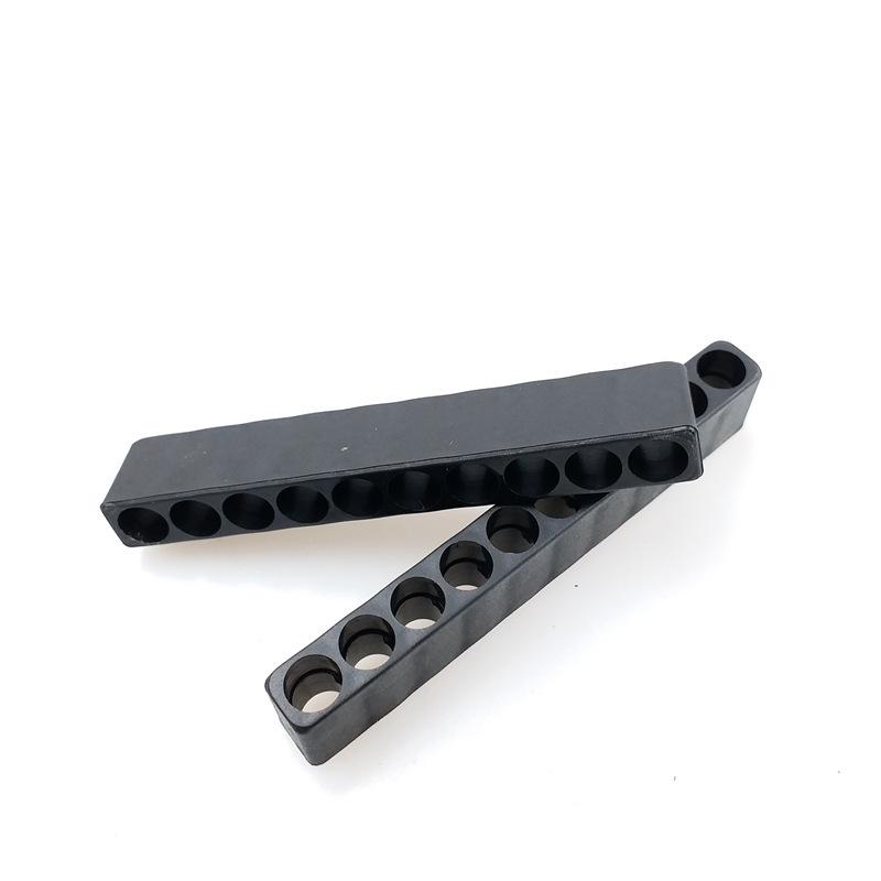 10-Hole Hex Shank 6.35mm Bit Holder Strip Set