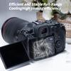 Ulanzi CA25 Camera Heat Sink Cooler Fan Cooling System For Sony Canon Nikon DSLR Camera Ultra-Silence High Speed Cooling Radiato