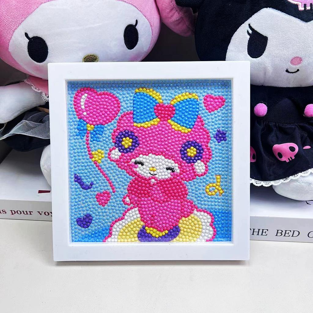 Children'S Diamond Painting Handmade Diy Masonry Painting Cartoon Diamond Sticker Bedroom Living Room Decorative Painting Photo Frame