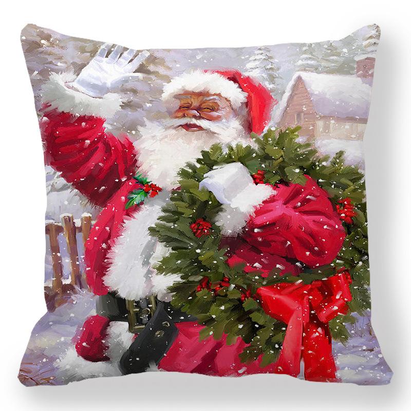 New Christmas Pillow Case 30*50cm,40*40cm,45x45cm, Cushion Cover Home Christmas Decoration Pillow Case