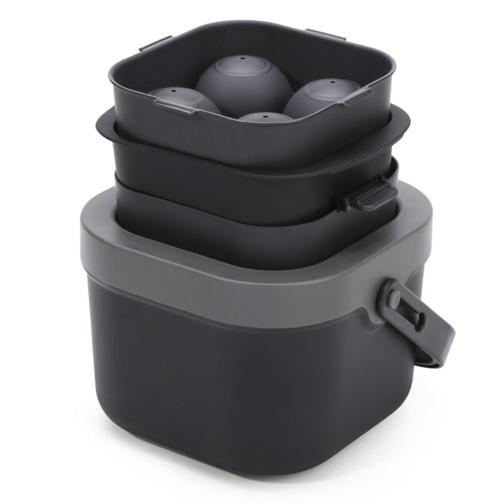 Non-stick Crystal Clear Ice Ball Maker 6CM Ice Cube Mold Bar Clear Ice Sphere Mold  Easy To Demold