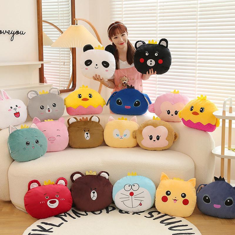 Animal Cartoon U-shaped Pillow - Cute Souvenir Gift for Kindergarten or Birthday