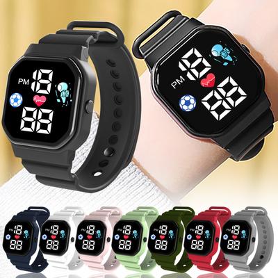 Children's Sports Watch Display Week Suitable For Outdoor Electronic Watch For Students