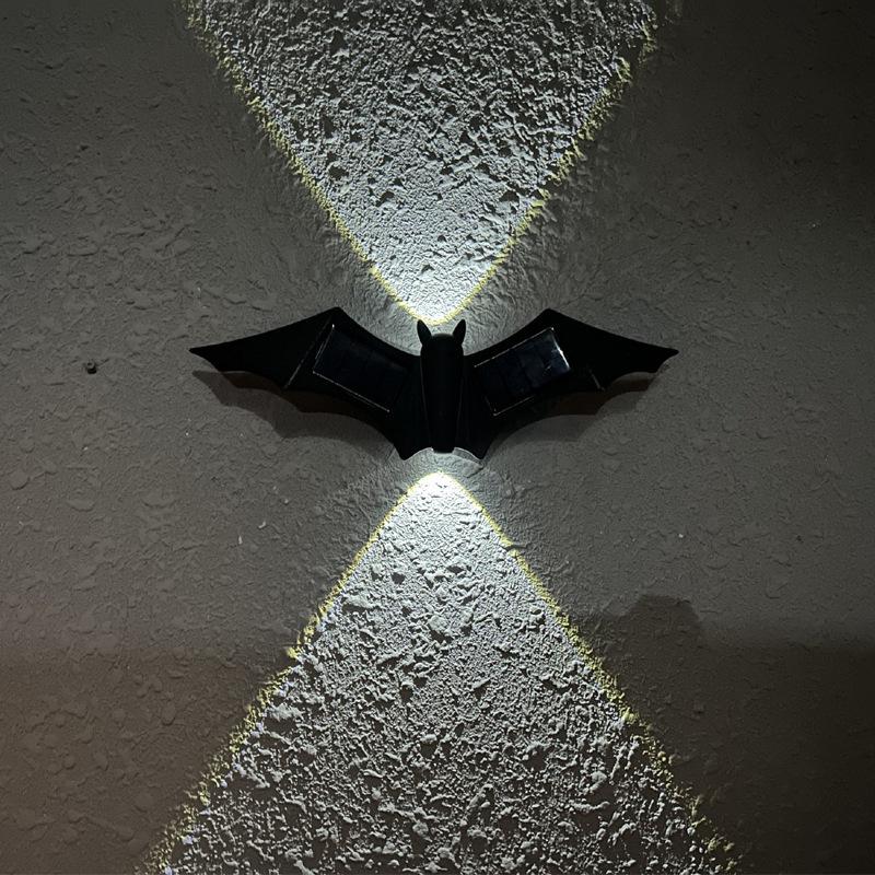Solární nástěnné světlo Motýl Venkovní Vodotěsné Nástěnné Svítidlo Lampa na Zahradu Automatické Zapínání/Vypínání LED Solární Lampa Pro Plot Terasu Balkon Nádvoří