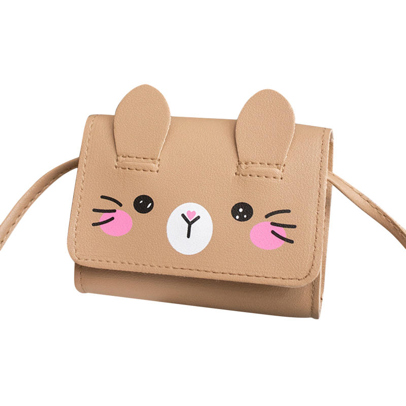 Children Mini Handbags for Girls Fashion Princess Baby PU Leather Small Shoulder Crossbody Bag Cute Kids Coin Purse Wallet