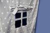 Gymnastic Ladder With House Indigo Pastel - White