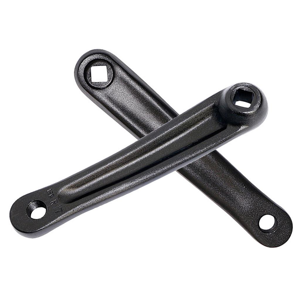 

1 Pair Bike Crank Arm Left Right Aluminum Alloy Mountain Bikes Hollow Crankset Outdoor Sports Replaceable Repairing Spare