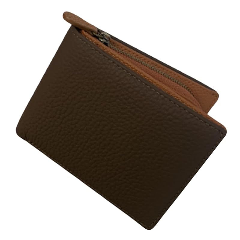 

[Julaby] wallet men s bi-fold genuine leather bifold wallet Lots of card storage large capacity coin purse easy to use Not easily scratched shrink
