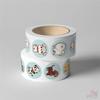 500Pcs/Roll Q Pet Dogs Kids Rewards Stickers - DIY Scrapbooks Album Decor Sealing Label Decals