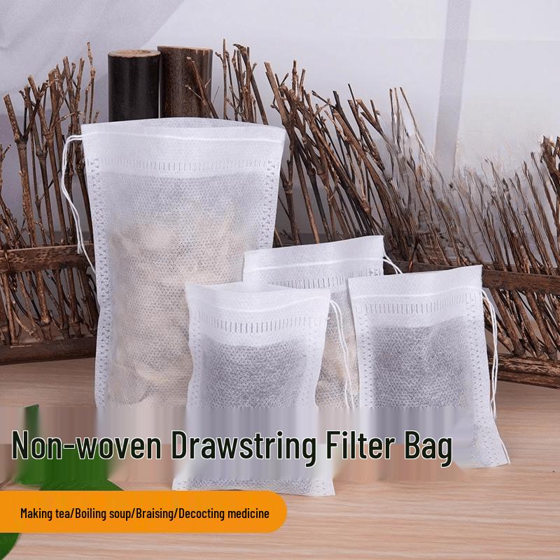 

Disposable Drawstring Filter Bags for Tea & Herbs