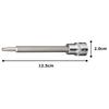 TONE Long Torx Socket T30 (Heavy Duty) 3TX-T30L, 9.5mm (3/8") Drive,