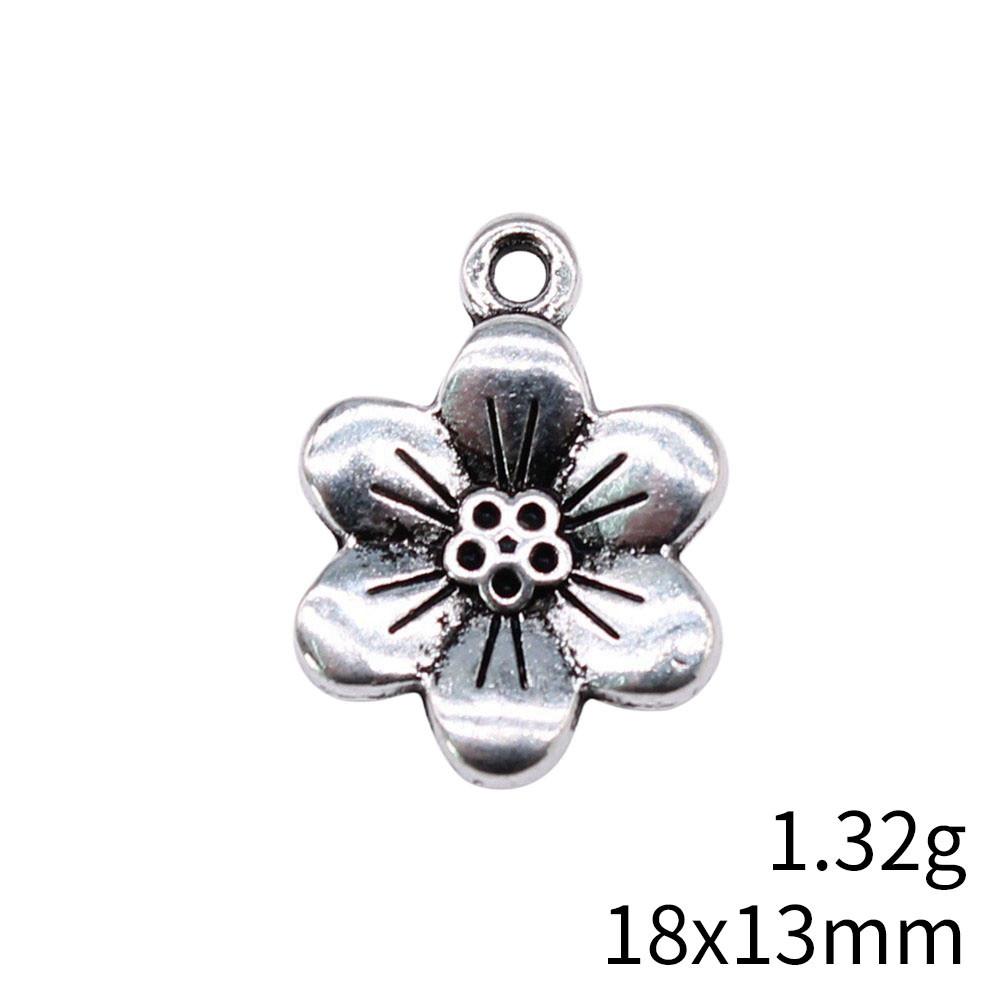 Gifts For Women Charms Italian Bracelet Small Flower Charms Pendant Ornaments For Home Phone Pendant