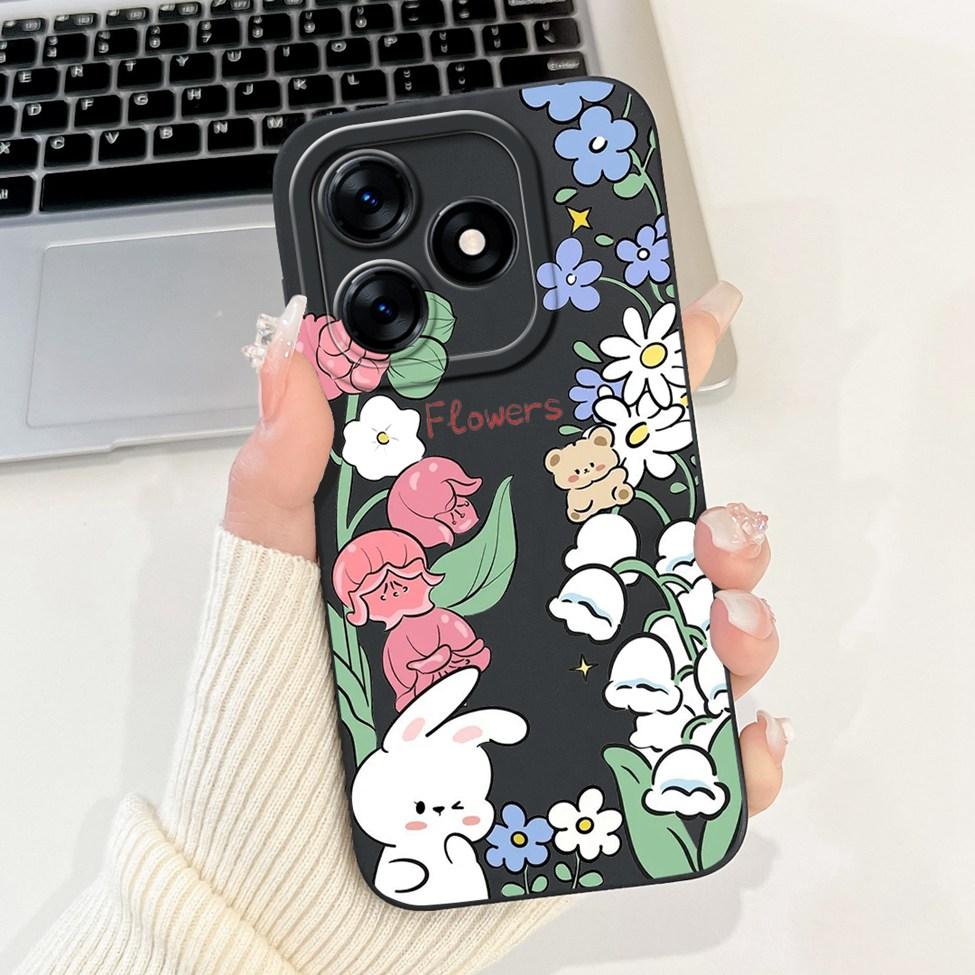 4G For Tecno Spark 10 10C 10Pro Case Cover Aesthetic Cute Cat Funny Girls Boys Back Cover For Tecno Spark 10 Pro Phone Case K17