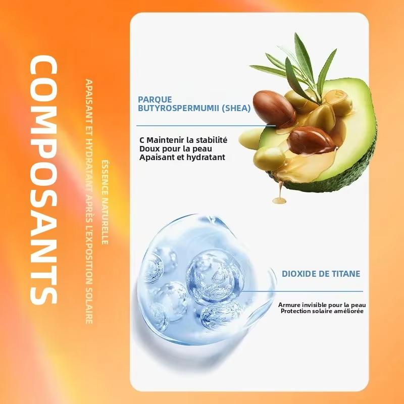 SPF50 UV Protection Sun Cream Lightweight Moisturizing Solar Blocker Sweatproof Waterproof Anti-Oxidant Sunblock Prevent Sunburn