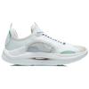 Li Ning Tian Qi Low Top Running Shoes Men Running Shoes White Green ARYR005-1