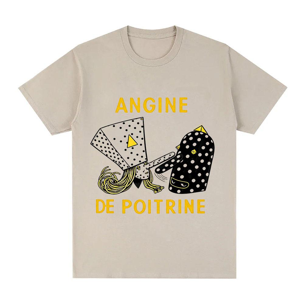 Angine De Poitrine Grafikdruck T-Shirt 100% Baumwolle T-Shirts Vol.ii Tees Tour Streetwear Damen und Herren Freizeitmode Rundhals Oberteile Sommer T-Shirt