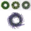 Botanical Wreaths Set With Lavender And Eucalyptus For Wedding Decor And Home Ornamentation