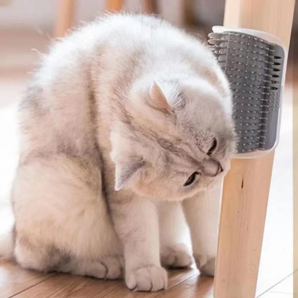 Cat Grooming Device Pet Wall Corner Combs Tool Household Cats Comfort Massage Utility Tools Small-scale Simple Pet Accessories