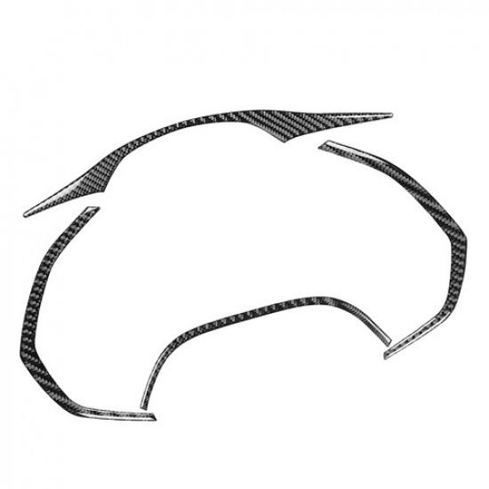 Carbon Fiber Dashboard Panel Decorative Trim For Chevrolet Corvette C7 2014-