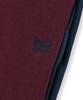 BROWNBREATH W Side Block Sweat Pants - Burgundy