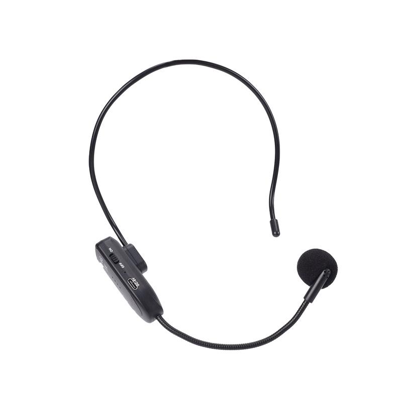 2.4G Small Bee Wireless Teacher Amplifier with Dual Earset & Battery Display