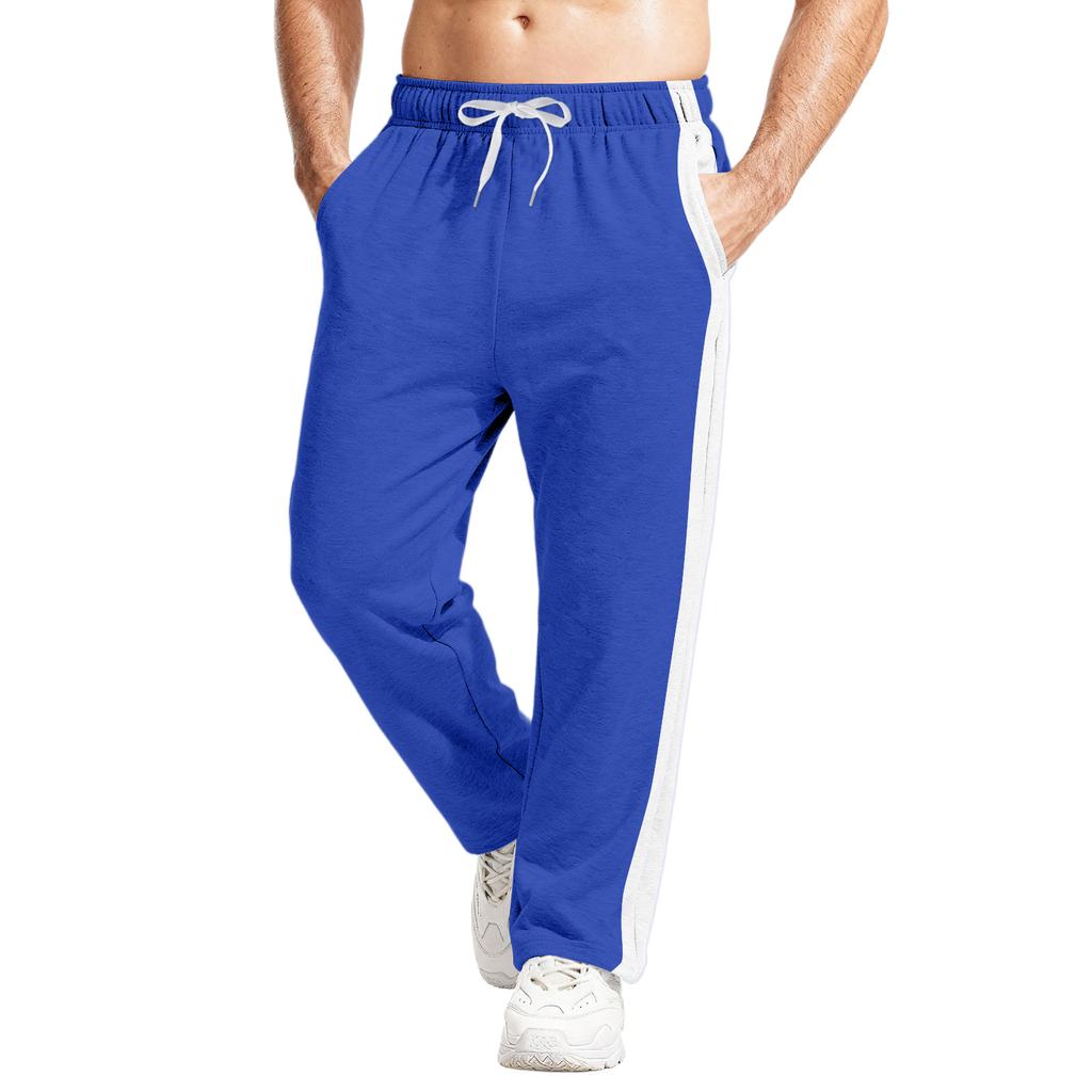 Men's Relaxed-Fit Casual Sweatpants With Stretch Waistband And Drawstring Yoga Pants
