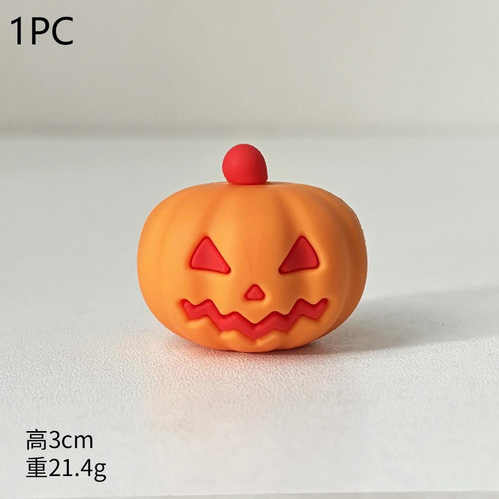 

1set Halloween skull Finger Funny Cake Topper Ghost Pumpkin Ornament Baking Birthday Pumpkin Prank Halloween Cake Decoration 1set