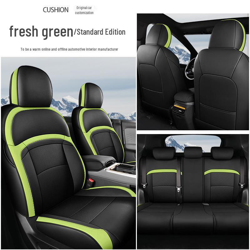 GAC Aion Y Car Seat Cover: Universal, All-Season, Full Wrap Leather Cushion