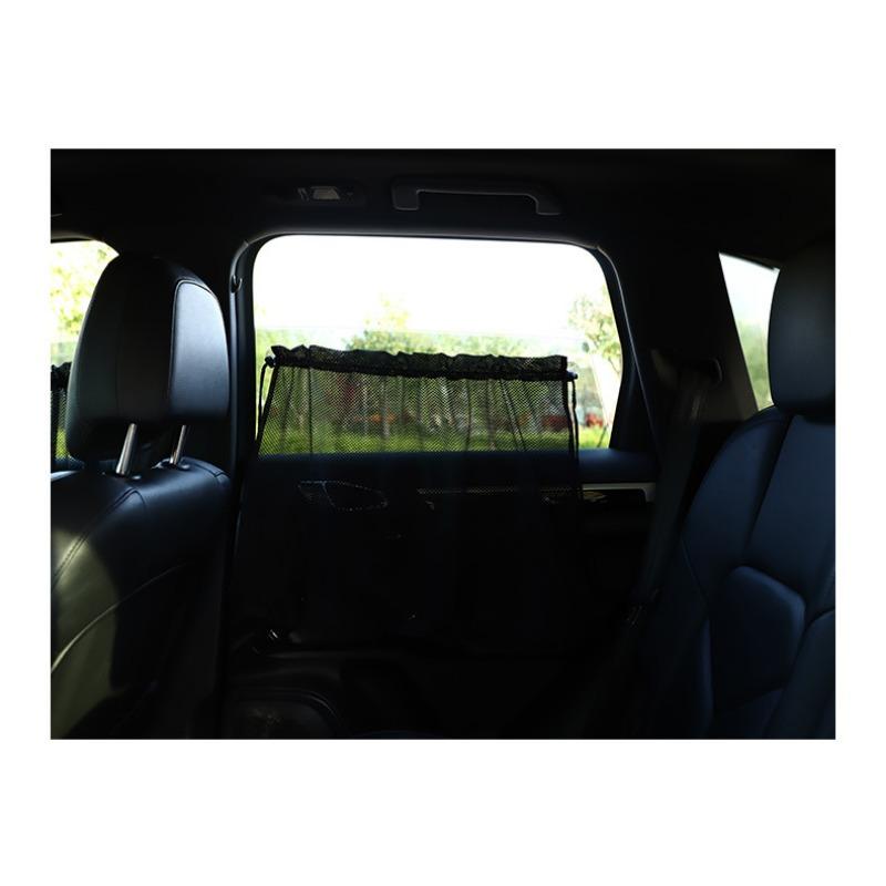 Car Window Mesh Sun Shade Suction Cup Sunscreen Heat Insulation Vehicle Curtain