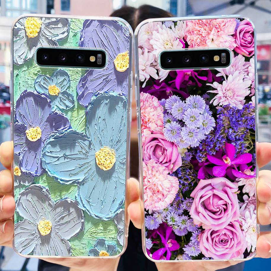 For Samsung Galaxy S10 Lite Plus Case Lovely Astronaut Soft Silicone Phone Cover For Samsung S10 Plus S10e Funda S10+ S 10 Coque