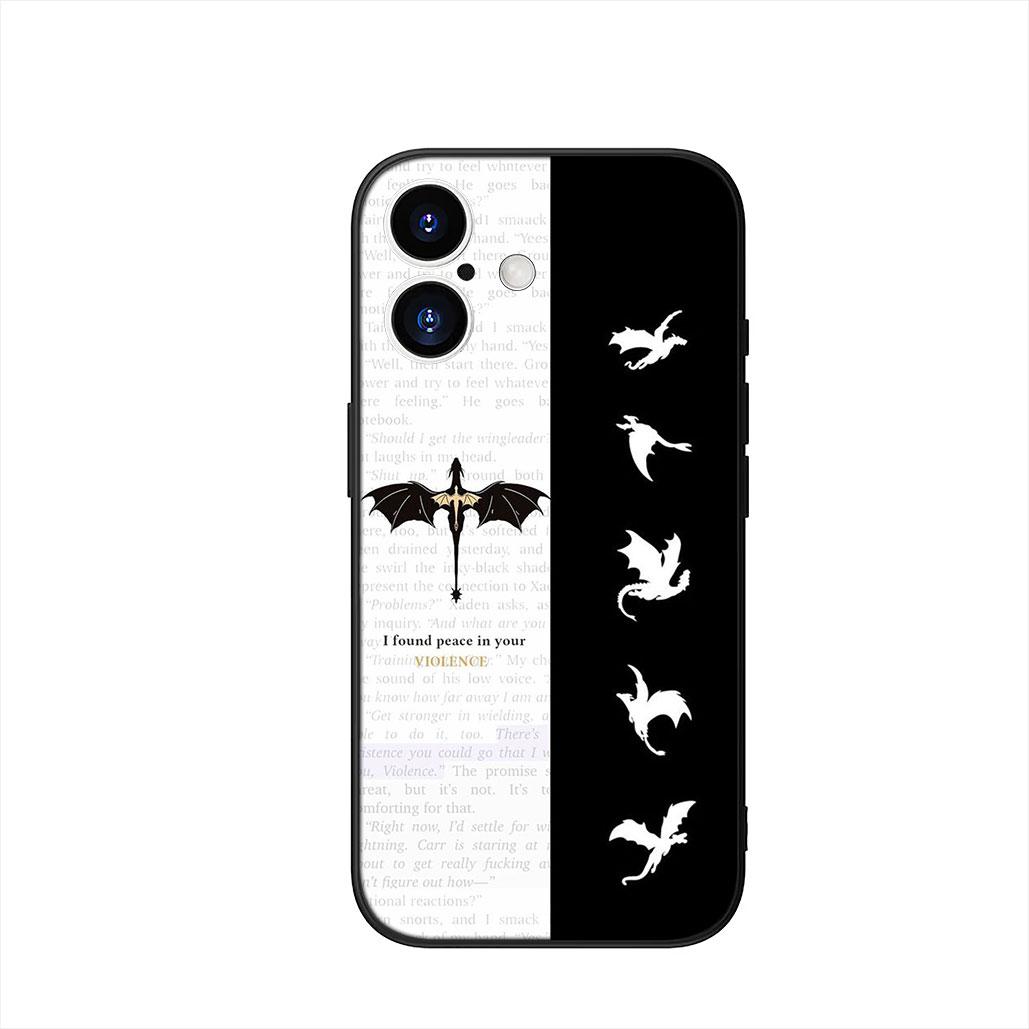 

Book Fourths Wings Phone Cover Case for Samsung Galaxy A55 A54 A25 A36 A17 A26 A35 A33 A34 A14 A37 S8 S9 S20 S21 FE S10 Plus Galaxy S10